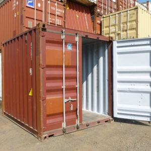 10ft Long Used Fabricated Steel Storage Containers