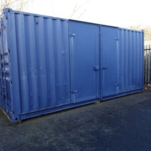 20Ft Shipping Container 20Ft x 8 5Ft With Additional Side 8Ft Panel Side Doors