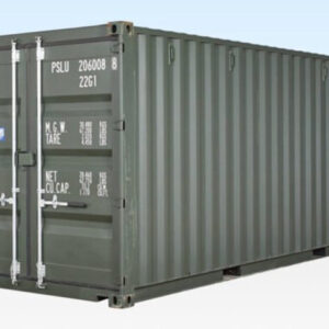 20Ft Shipping Container (One Trip) – Dark Green