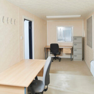 20Ft x 8Ft Steel Anti-Vandal Office Cabin