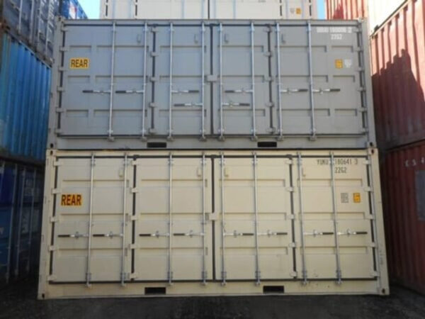 20ft Long Openside Containers 8’6′ H and 9’6″ H