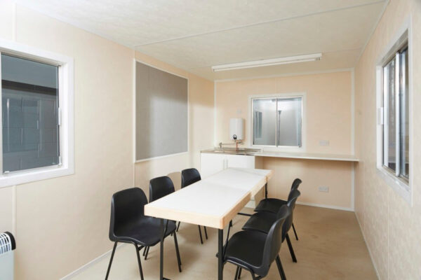 24Ft x 9Ft Steel Anti-Vandal Office Cabin
