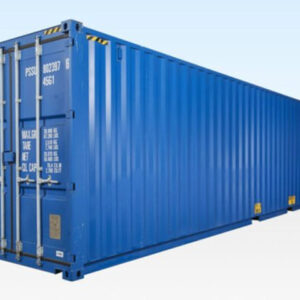 40Ft High Cube Container – One Trip (9Ft 6″ High)..