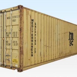 40Ft X 8Ft Used Shipping Container High Cube